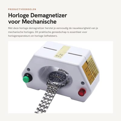 Dailygoods - Horloge Demagnetizer voor Mechanische Horloges