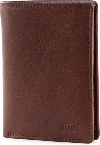 JOST Leren Portemonnee Malmö Wallet Cognac Bruine
