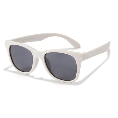 Maesy Kinder Zonnebril Yuki - 6 t/m 12 jaar - Flexibel - UV400 Bescherming - Zonnebril Kind - Beige Ecru