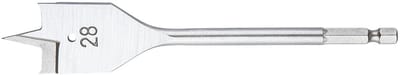 GRAPHITE - Spadeboor voor Hout - 28mm - Quick Change - Hoge Snelheid