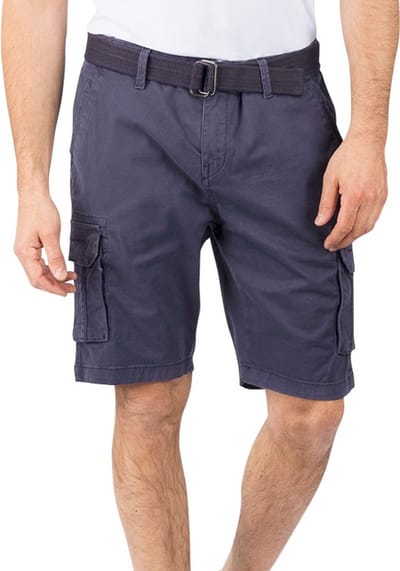 riverso Heren Short RIVJoko regular/straight Blauw S Volwassenen Cargo shorts / korte broek