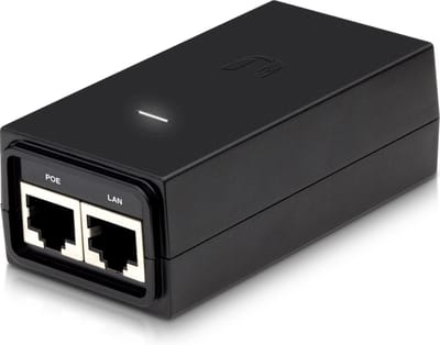 Ubiquiti Networks POE-24-12W-G 24V - PoE adapter - Zwart