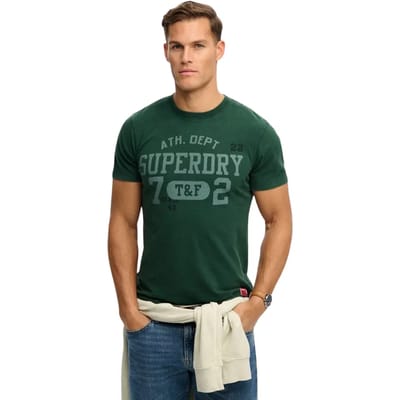 Superdry - Vintage Prep Relaxed T-shirt - Heren - T-shirts