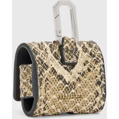 AllSaints Airpod Snake Case Desert White Taglia: OS | Accessori Cellulari Outlet | Donna | Bianco