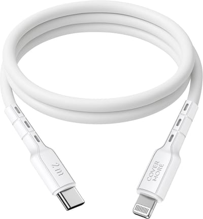 Oplaadkabel geschikt voor iPhone en iPad met Lightning naar usb C - Snellader kabel - Voor oa 14 13 12 11 x xs xr 8 7 se pro max plus mini - 2m - Power delivery - Wit