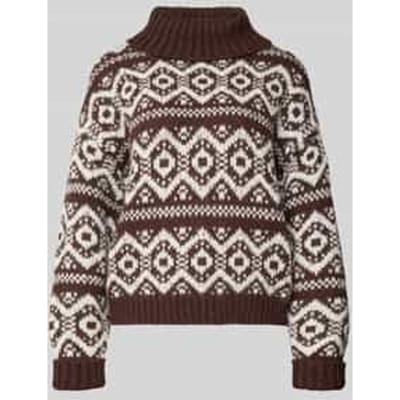 Regular fit coltrui met all-over motief, model 'CARIN'