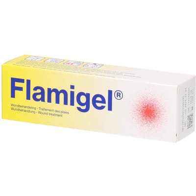Flamigel | zonnebrand - brandwond 1ste graad beschadigde huid post-laser post-tattoo 50 Gel
