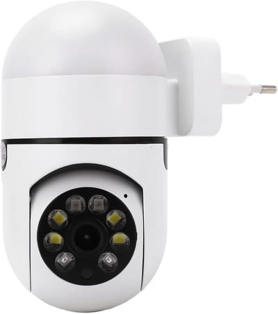 Beveiligingscamera Buiten - Draadloze Camera - Thuis Bewaken - Full Colour Nachtzicht - 2MP HD Resolutie - Wit