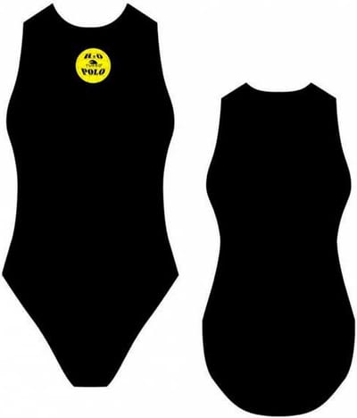 Turbo Basic Zwemkleding Zwart 4XL Vrouw