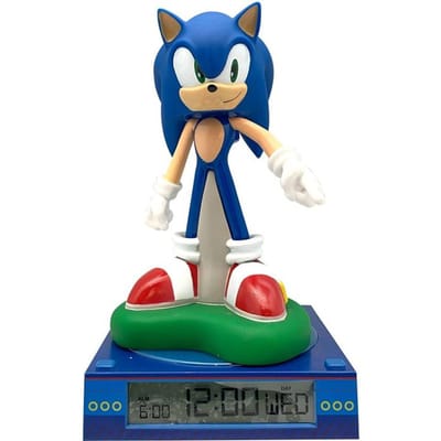 Reveil figurine 3D lumineuse - KIDS LICENSING - Sonic - Des 3 ans