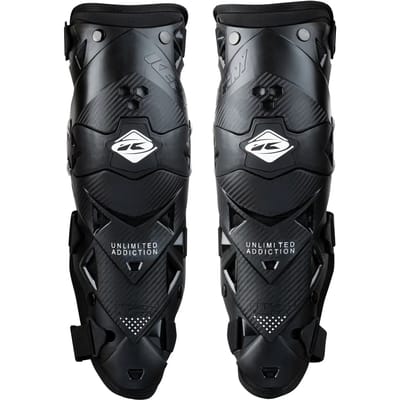 Motorfiets kruis kniebeschermers Kenny titanium