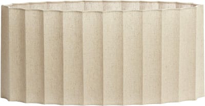 Light & Living Lampenkap ovaal Disli - Crème - 58x24x27cm - Modern