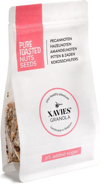 XAVIES' Granola Pure Toasted Nuts-Seeds 1000g 0% SUGAR
