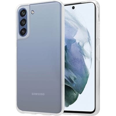 ShieldCase telefoonhoesje geschikt voor Samsung Galaxy S21 fe ultra dun siliconen hoesje - transparant