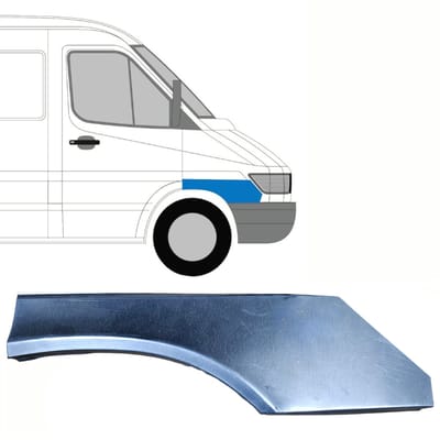 Reparatiepaneel voorspatbord voor Mercedes Sprinter 1995-2006 / Rechts