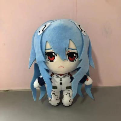 Nieuwste Rei Speelgoed 20cm Kawaii rei Asuka Zacht Anime Speeltje Kerst Verjaardagscadeau Voor Kinderen meisjes Hoge Kwaliteit gray