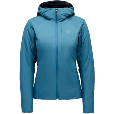 Dames stretch parka met capuchon Black Diamond First Light 2.0