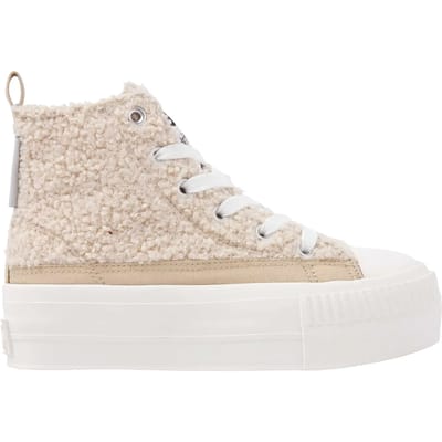 British Knights - Kaya Mid Meisjes Sneakers Hoog - Maat 31 - Beige - Meiden Schoenen