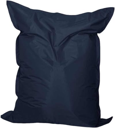 Mr. Lounge - Zitzak met binnenzak – XXL- volwassene – maat L – 140 x 170 – Nylon Marine Blauw