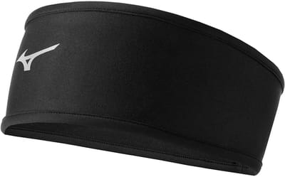 Mizuno Warmalite Hoofdband Zwart Man,Vrouw