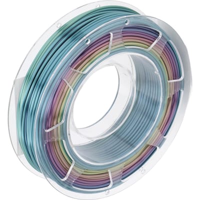 1,75 mm 3D-printer PLA Filament Regenboog Verloopkleur Printerfilament voor ANYCUBIC 200g gray