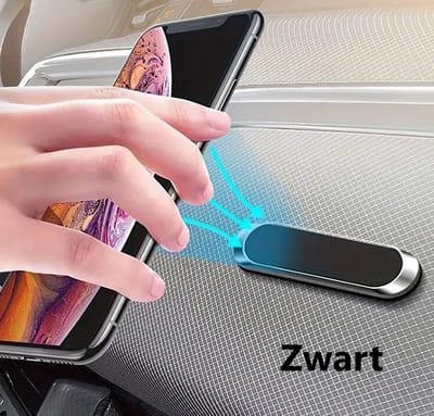 Telefoonhouder Voor Auto Met Magneet I Magneet Smartphonehouder I Plaat Mount I Universeel I Zwart