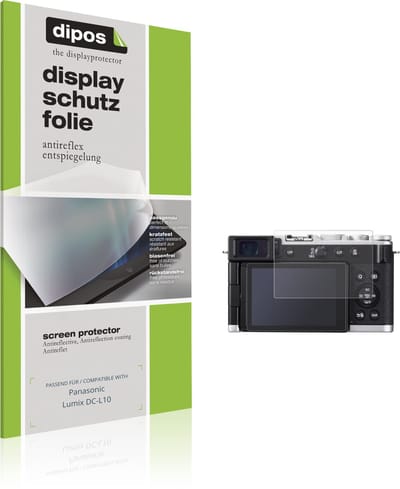dipos – 4x Matte Beschermfolie geschikt voor Panasonic Lumix DC-L10 | Krasbestendige & antireflecterende Screenprotector Ultra-Thin