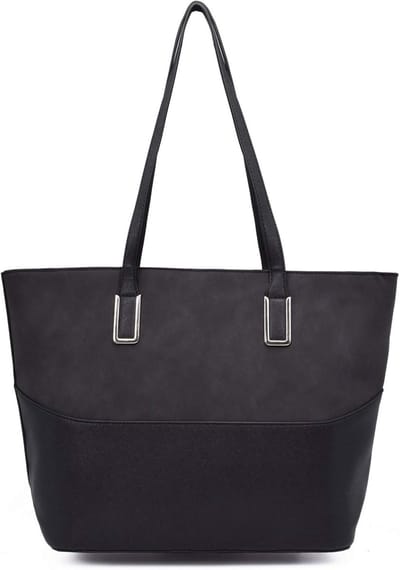 Grote Dames Shopper Tas - Elegante Schoudertas PU Leer - Handtas Werk en School