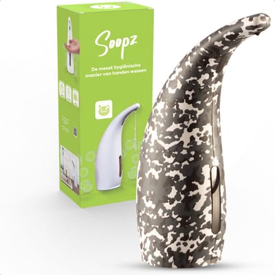 Soopz Automatische Zeepdispenser – Donker Camouflage – Dark Camo Classic – Zeeppompje met Bewegingssensor – Handzeep