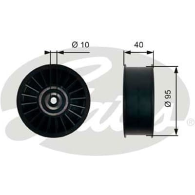 Spanrol/geleiderpoelie, V-riem FleetRunner GATES T36500