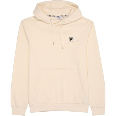 FILA Zwickau Graphic Logo Hoodie Antique White Maat: M | Hoodies Outlet | Heren | Wit