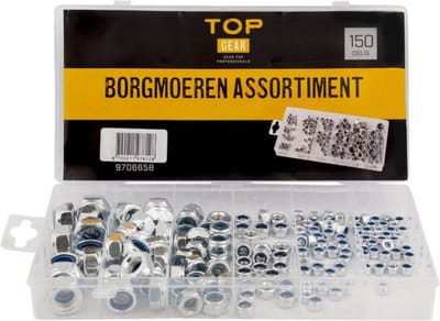 Borgmoeren assortimentsdoos 150-delig - TOPGEAR