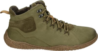Josef Seibel - WALLACE 03 - Vrije tijd half-hoogHeren veterschoenHeren sneakersBarefoot - Kleur: Groen - Maat: 45