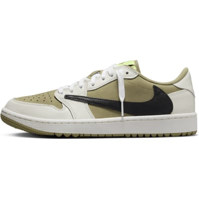 Jordan 1 Retro Low Golf Travis Scott Neutral Olive