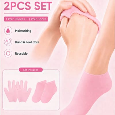 1 Paar/2 Paren Hoogelastische Vochtregulerende Compressiesokken, Herbruikbare Aloë Vera Sokken, Overnight SPA Sokken, Antislip Gel Hak Sokken, Unisex, Geschikt Voor Droge Huid, Droge Voeten, Ruwe Huid, Thuis Voetverzorging, Kan Worden Gebruikt Met Uw Favoriete Lotion En Voetcrème, Een Geweldig Cadeau Voor Moeder Of Meisjes, Meerdere Combinaties, Geschikt Voor Massage En Het Aanbrengen Van Voetbevochtigende Gel, Een Geweldig Cadeau Voor Vrienden, Een Geweldig Cadeau Voor Vrouwen.