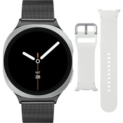 Samsung Special Edition Galaxy Watch 8 Zilver/Zwart Mesh 44mm