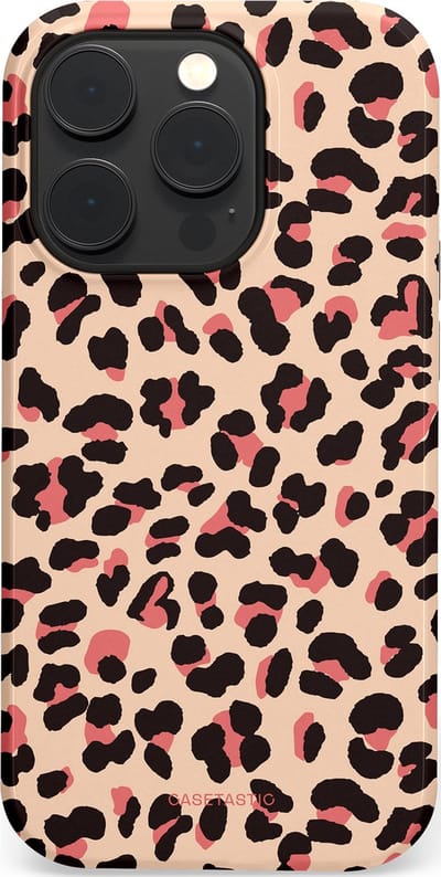 Casetastic Hoesje Geschikt voor Apple iPhone 14 Pro Magsafe - Stijlvolle Beschermende Duo-layer Case - Pantermeid