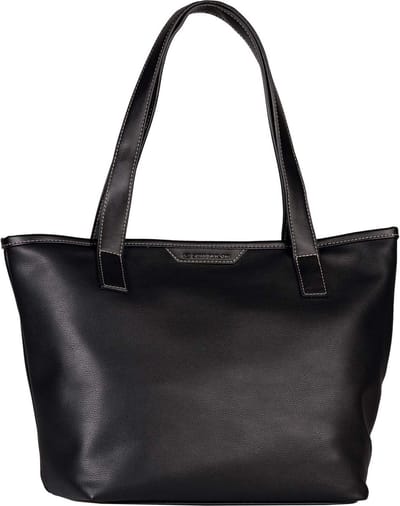TOM TAILOR Schoudertas Leora Zip Shopper Black Zwart