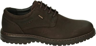 Josef Seibel - ERROLL 50 - Vrije tijdsschoenenHeren veterschoenHeren sneakersCasual - Kleur: Bruin - Maat: 42
