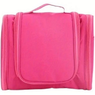 Sac Cosmétique Multifonction pour Femmes Voyage Homme Sac de Maquillage Trousse de Toilette Cosmétique Imperméable Grande Capacité Sac de Rangement Esthéticien rose