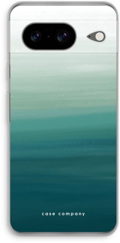 Case Company® - Hoesje geschikt voor Google Pixel 8 hoesje - Ocean - Soft Cover Telefoonhoesje - Bescherming aan alle Kanten en Schermrand