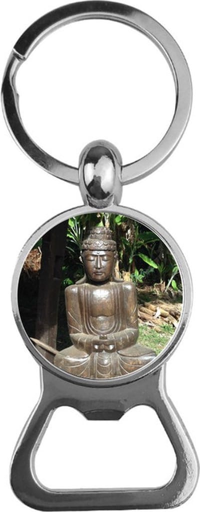 Bieropener Glas - Buddha