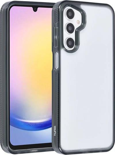 Back cover case - Silicone Hoesje Geschikt voor: Samsung Galaxy A25 - Zwart