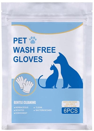Store_9 - Pet No Washing Handschoen - Dierenverzorging - Wegwerp Handschoenen - Comfortabel en Zacht - Huisdierreiniging - Geschikt voor Honden en ...