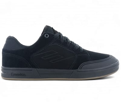 Emerica Heritic - Heren Sneakers Skate Skater Schoenen Zwart 6101000155-003 , Maat: EU 45.5