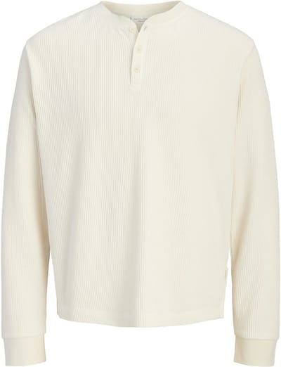 JACK&JONES - JORCHAMBERI HENLEY LS TEE - Heren - Lange mouwen shirts