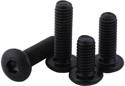 Dailygoods- Bolkopschroeven 50 Stuks - M3x8mm - Klasse 10.9 - Legeringstaal - Voor Hout/Metaal - Hex Inkeping - Schroeven