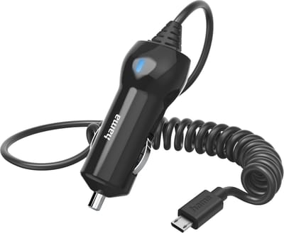 Hama 00201608 oplader voor mobiele apparatuur Mobiele telefoon, Smartphone Zwart Lightning Auto