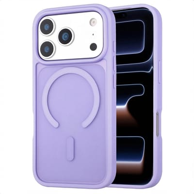 imoshion Hoesje - Geschikt voor iPhone 17 Pro - Color Guard Backcover geschikt voor MagSafe - Lila