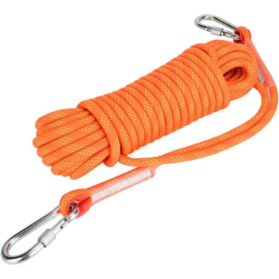 Buiten Rotsklimmen Ontsnappingstouw 10 mm Diameter Veiligheid Overlevingskoord Orange